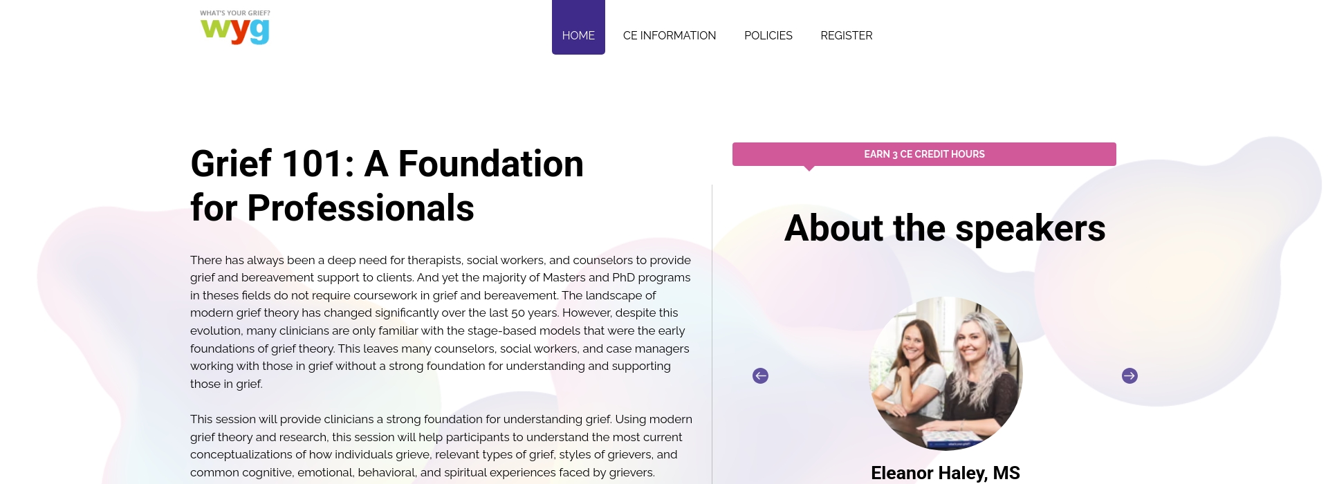 Grief 101: A Foundation for Professionals